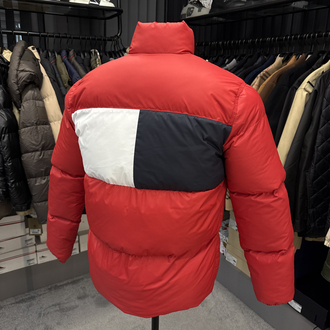 OUTLET T.H Şişme Dolgulu Mont (38027-Kırmızı)