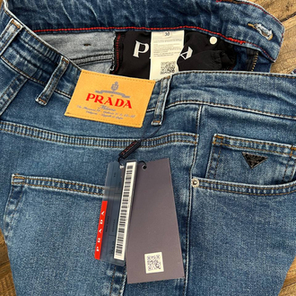 Prada Kot Pantolon (1143-Mavi)