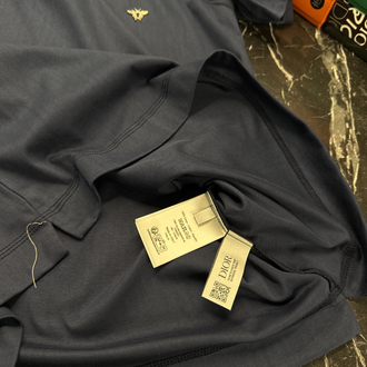 İthal Dior Merserize Kumaş T-shirt (Lacivert) 5850
