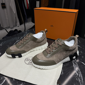Hermes Deri Sneakers (İTHAL ÜRÜN)