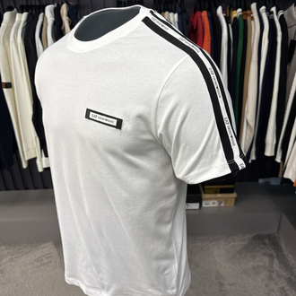 EA7 omuz detaylı T-shirt (26703-Beyaz)