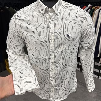 Etro Keten Gömlek (2132-Siyah)