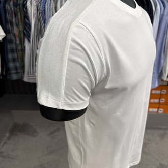 Emporıo Armani omuz detaylı T-shirt (26508-Beyaz)