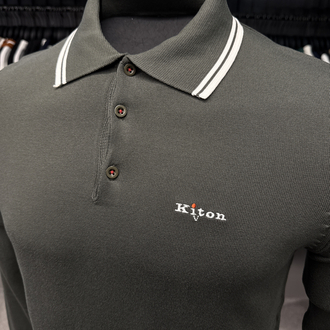 İthal KİTON Triko Polo Yaka (7202-Haki)