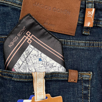 JACOB COHEN Kot Pantolon (1324-Kahve Tint)