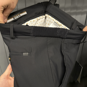 Boss Kırışmayan Kumaş Jogger Pantolon(1088-siyah)