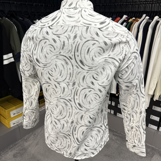 Etro Keten Gömlek (2132-Siyah)