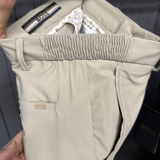 Boss  Kırışmayan Kumaş Jogger Pantolon(1088-bej)