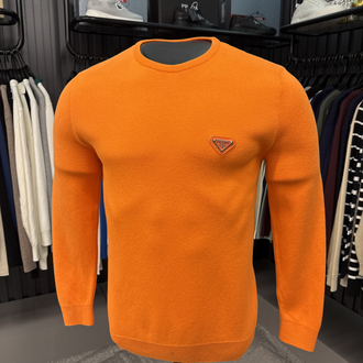 Outlet ürünü İthal Prada Triko (9429-Turuncu)