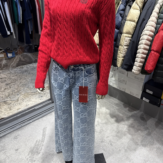 KADIN Gucci Kot Pantolon 