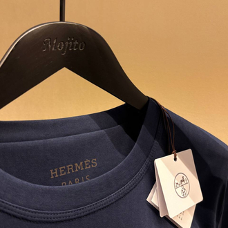 OUTLET ÜRÜNÜ İthal Hermes T-shirt (4568-Lacivert)