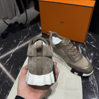 Hermes Deri Sneakers (İTHAL ÜRÜN)