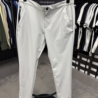 İthal Emporio Armani Kırışmayan Kumaş Jogger Pantolon(1087-Taş)