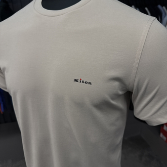 İthal Kiton T-shirt  Kırışmayan Kumaş (2286-Taş)