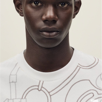İthal Hermes T-shirt (Beyaz) 5354