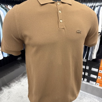  Rayon kırışmayan Kumaş Triko polo yaka  (5054-Taba)