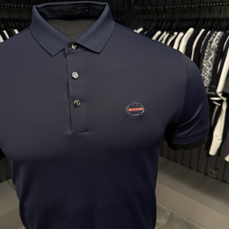İthal PRADA Polo Yaka Kırışmayan Kumaş (0120-Lacivert)