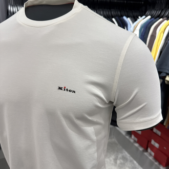 İthal Kiton T-shirt Kırışmayan Kumaş (2286-Beyaz)