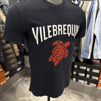 VILEBREQUIN Kaplumbağa Baskılı T-shirt