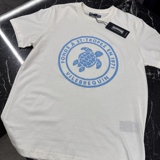 VILEBREQUIN Kaplumbağa Baskılı T-shirt