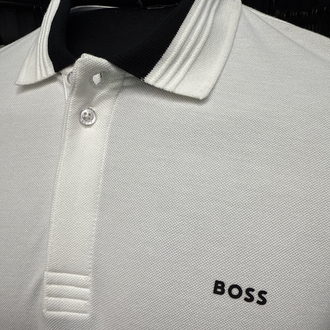 Boss Polo Yaka(1407-Beyaz)