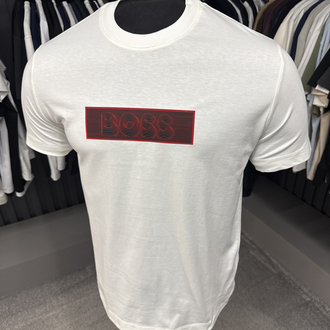 Boss T-shirt (8027-Beyaz)