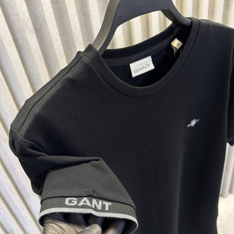 Kol Detaylı Pike Kumaş T-shirt  (15019-Siyah)