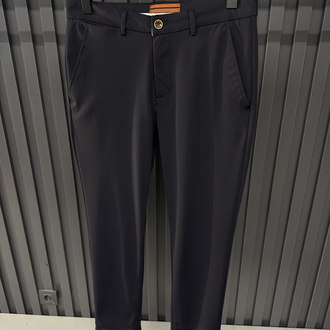 Zegna Kırışmayan Kumaş Jogger Pantolon(1089-Koyu Lacivert)