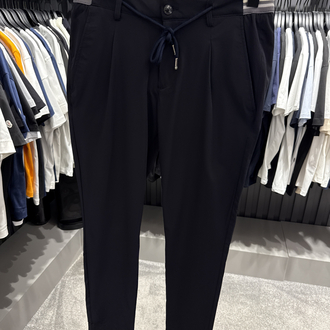Premium Kırışmayan Kumaş Jogger Pantolon(1090-Lacivert)