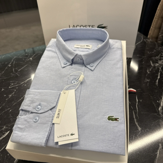 Regular fit Ham Keten Gömlek (-1802-Buz Mavisi)