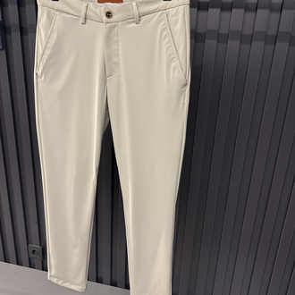 Zegna  Kırışmayan Kumaş Jogger Pantolon(1089-Bej)