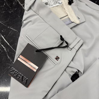 Zegna  Kırışmayan Kumaş Jogger Pantolon(1089-Gri)