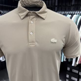 İthal Kırışmayan Kumaş Polo Yaka (26124-Bej)