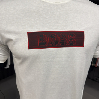 Boss T-shirt (8027-Beyaz)