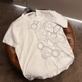 İthal Hermes T-shirt (Beyaz) 5354