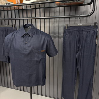 İthal Premium Zegna Ham Keten 3’lü Takım (Battal Boy-6819)