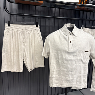 İthal Premium Zegna Ham Keten 3’lü Takım (Battal Boy-6819)