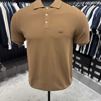  Rayon kırışmayan Kumaş Triko polo yaka  (5054-Taba)