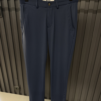 Boss Kırışmayan Kumaş Jogger Pantolon(1088-İndigo)
