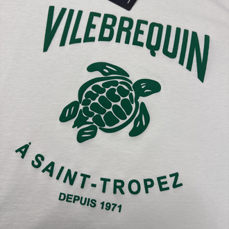 VILEBREQUIN Kaplumbağa Baskılı T-shirt