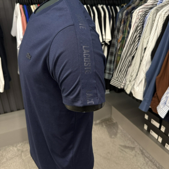 Omuz Detaylı T-shirt (26116-Lacivert)