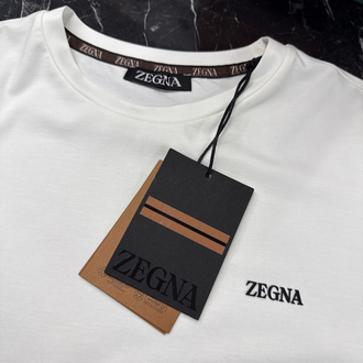 İthal  ZEGNA T-shirt  Kırışmayan Kumaş (15063-Beyaz)