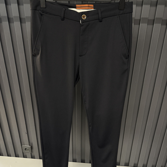 Zegna  Kırışmayan Kumaş Jogger Pantolon(1089-Siyah)