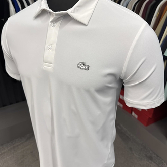 İthal Kırışmayan Kumaş Polo Yaka (26124-Beyaz)