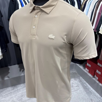 İthal Kırışmayan Kumaş Polo Yaka (26124-Bej)