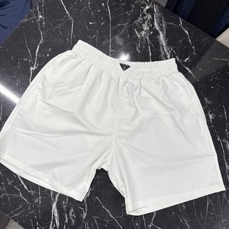 Prada Demir Logo Deniz Şortu 