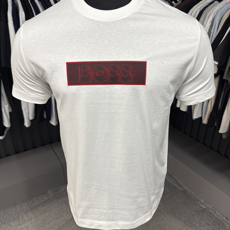 Boss T-shirt (8027-Beyaz)