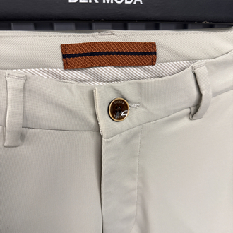 Zegna  Kırışmayan Kumaş Jogger Pantolon(1089-Bej)