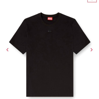Dıesel Kırışmayan Kumaş T-shirt (26901- Siyah )