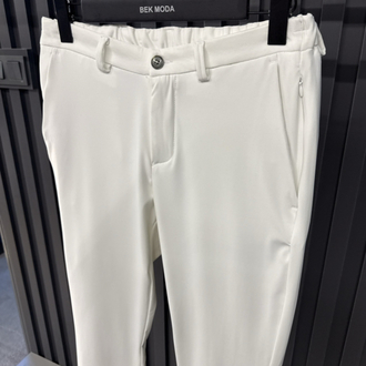 Modal Kırışmayan Kumaş Jogger Pantolon(1102-Beyaz)